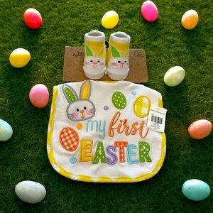 Easter Baby Essentials Socks and Bob